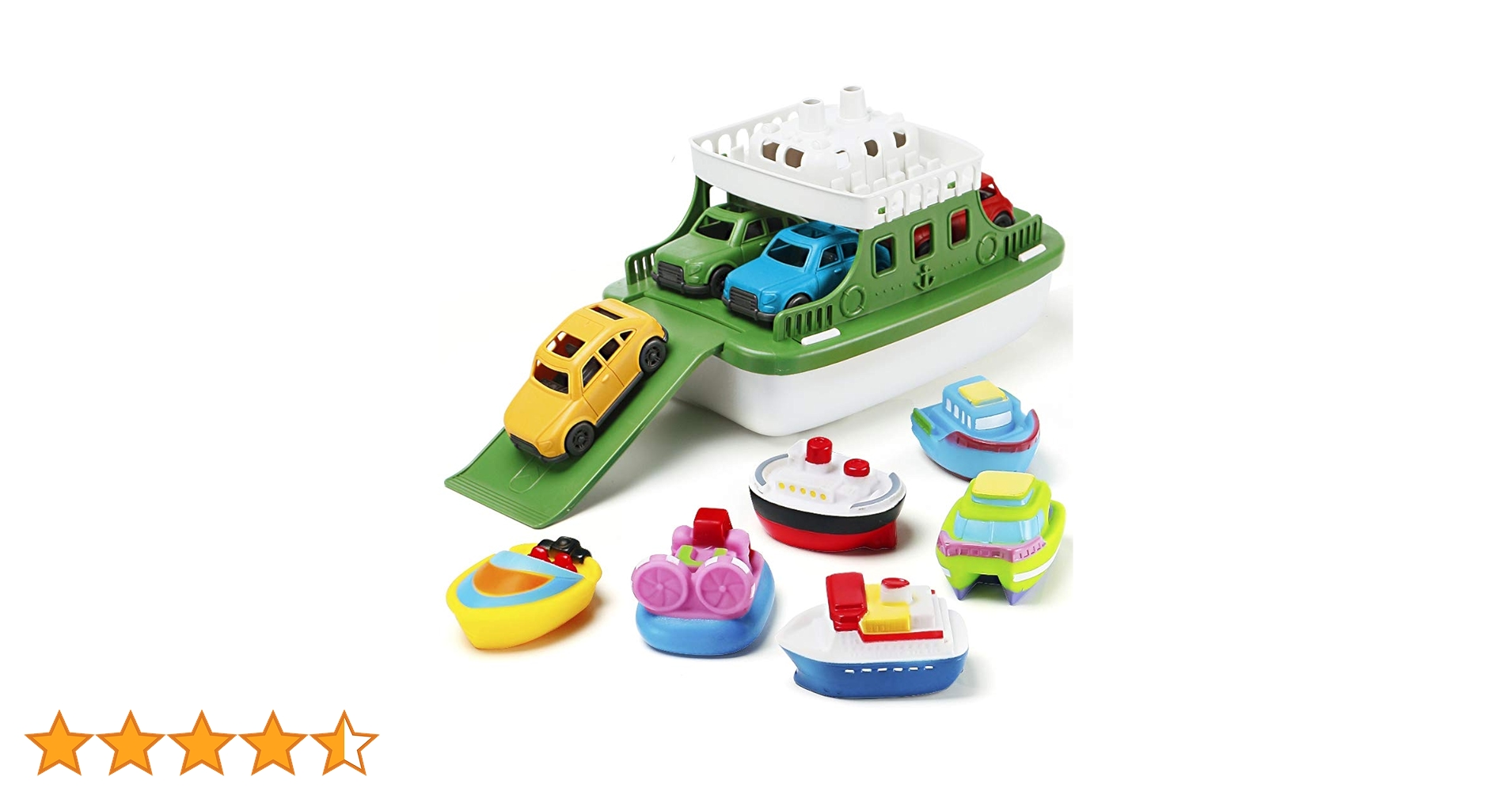 Amazon.co.jp: バスボートおもちゃ 11点 バスボートおもちゃ ミニカー4